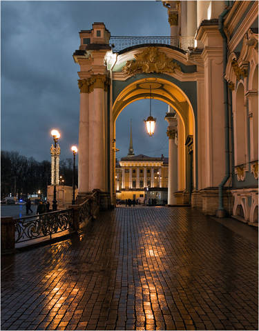 Вечерний Петербург