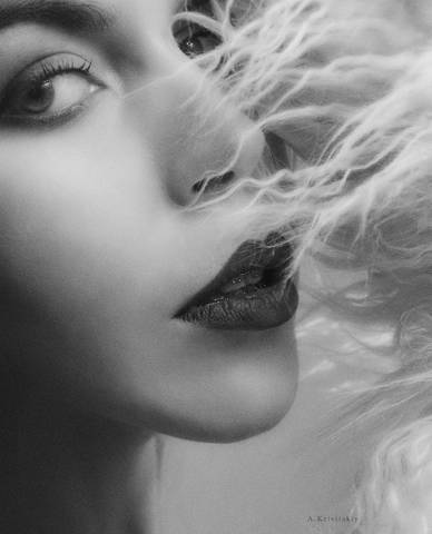 Portrait. Studio A. Krivitsky.