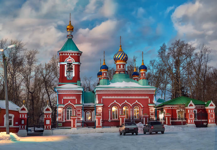 Миасс Свято Троицкая церковь.