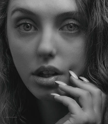 Portrait. Studio A. Krivitsky.