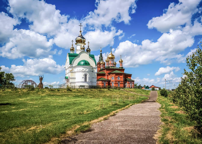 Дорога к храму....