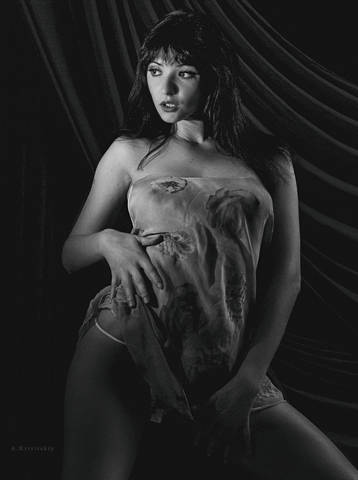 Portrait. Studio A. Krivitsky.