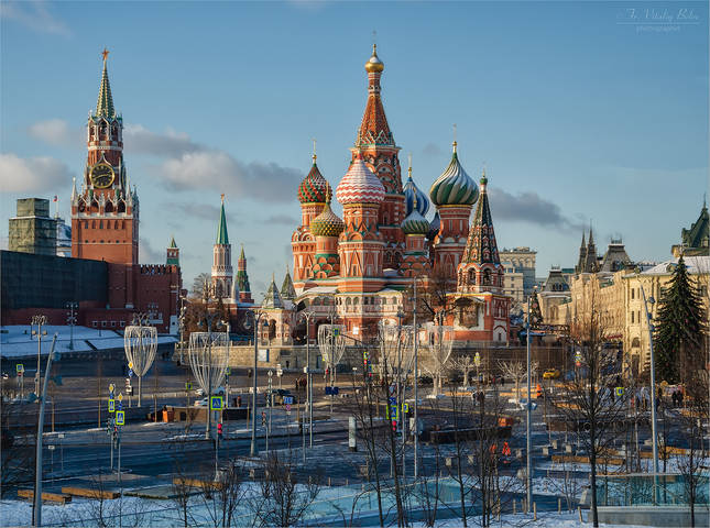 Москва. Кремль. Храм Василия Блаженного