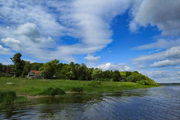 Волжское село Юркино