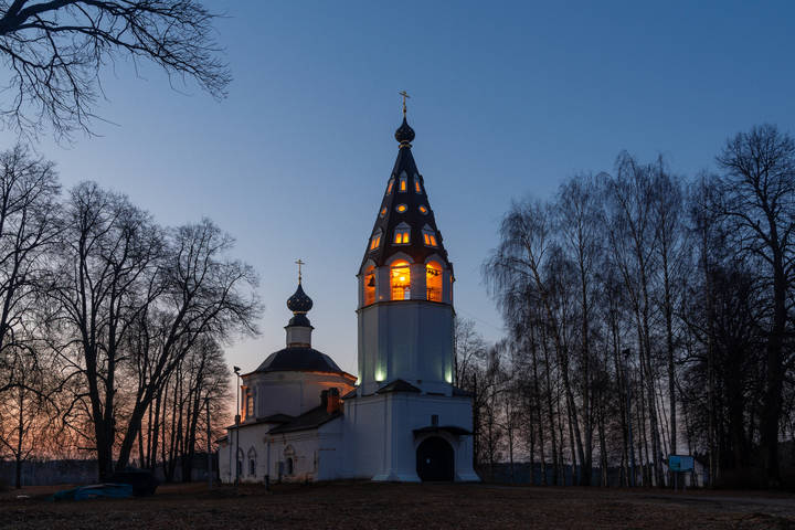 Плес, раннее утро.