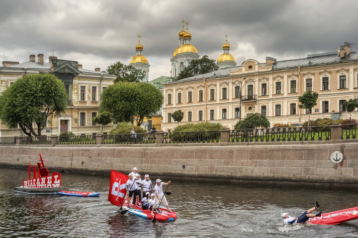SUP в Петербурге