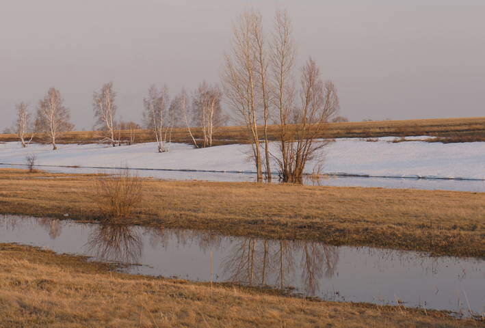 Апрельский вечер.
