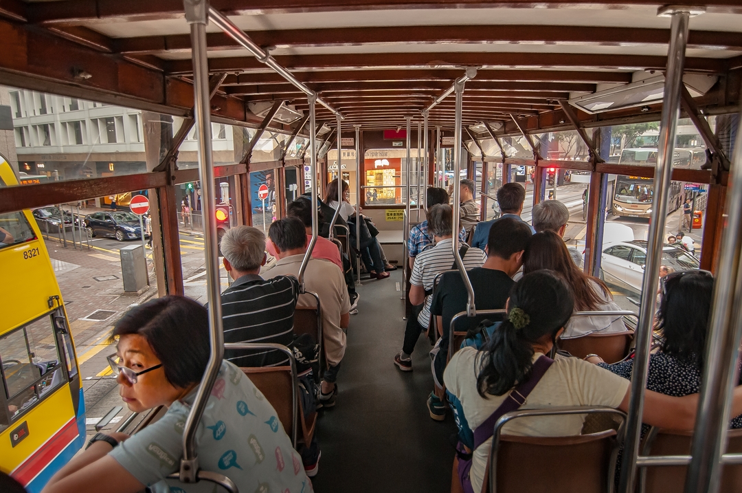 На трамвае по Гонконгу