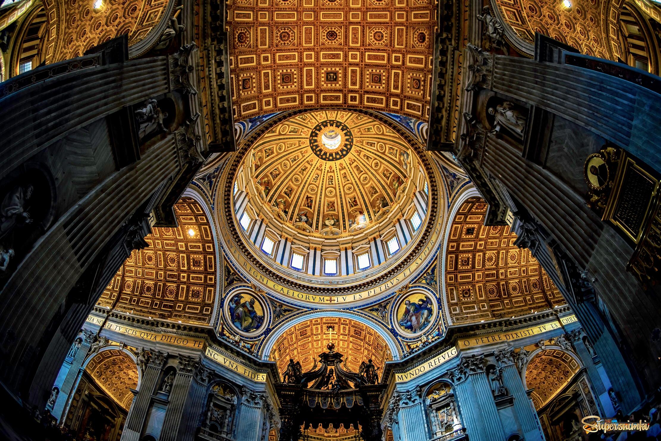 Микеланджело купол собора Святого Петра