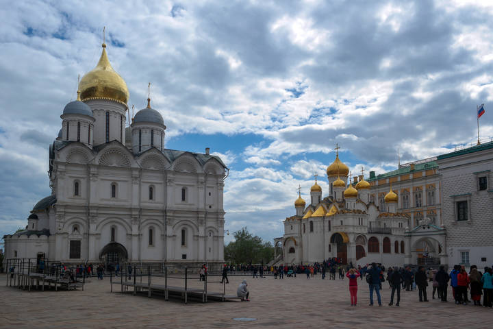 В Московском Кремле.