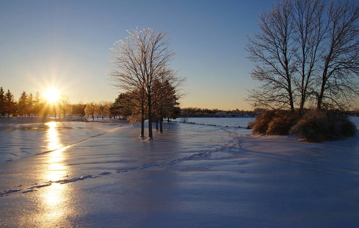 Ледяной закат