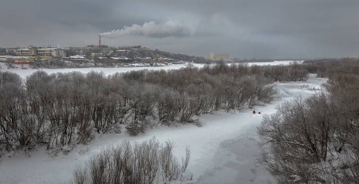 Вдали от шума городского...