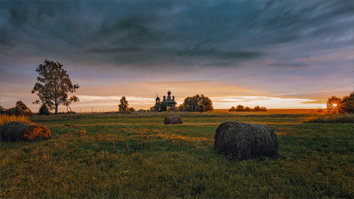 Хмурое утро...