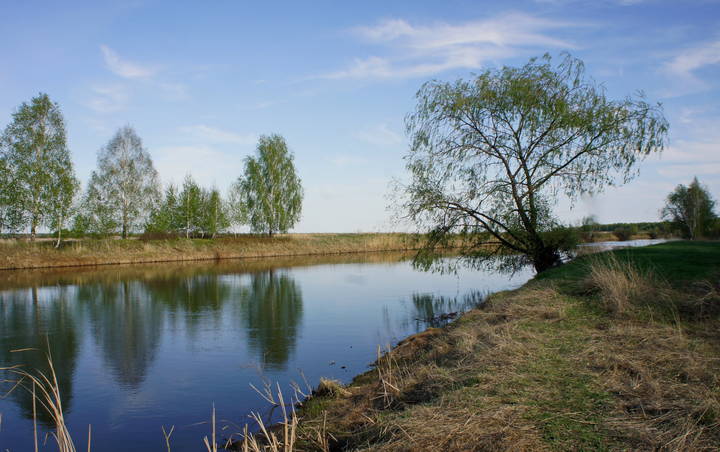 Майская вечерняя р.Ачаирка.