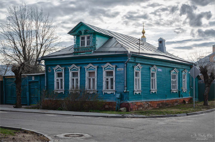 Коломна. Старый дом на улице Арбатской