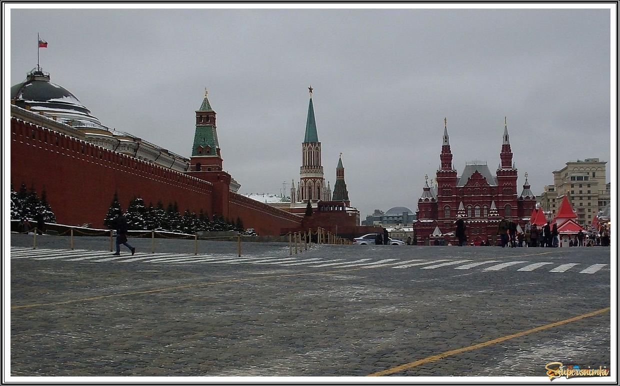 Прогулка по Москве. Непогода.
