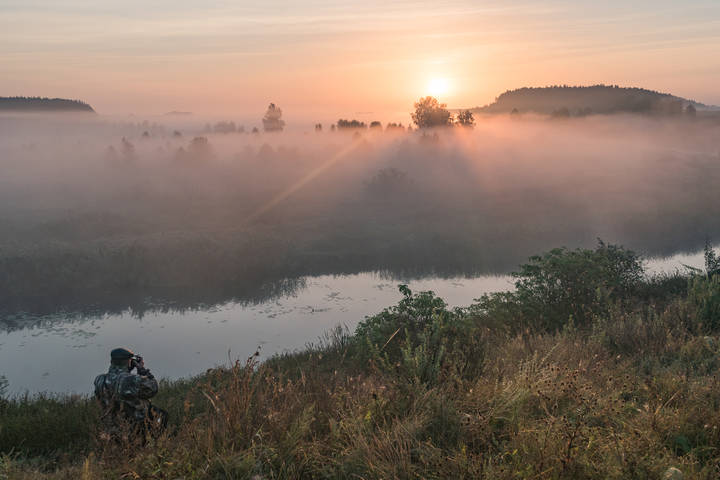 Утро фотографа