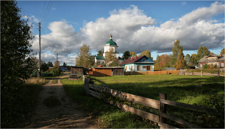 Деревенский пейзаж