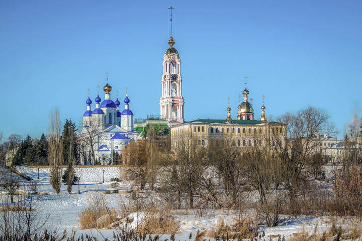 Казанский мужской монастырь Тамбова.