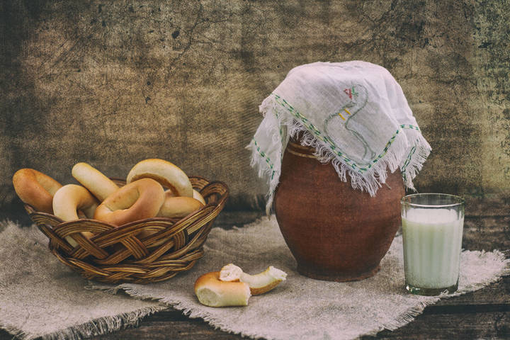 Баранки с молоком. (Июнь)