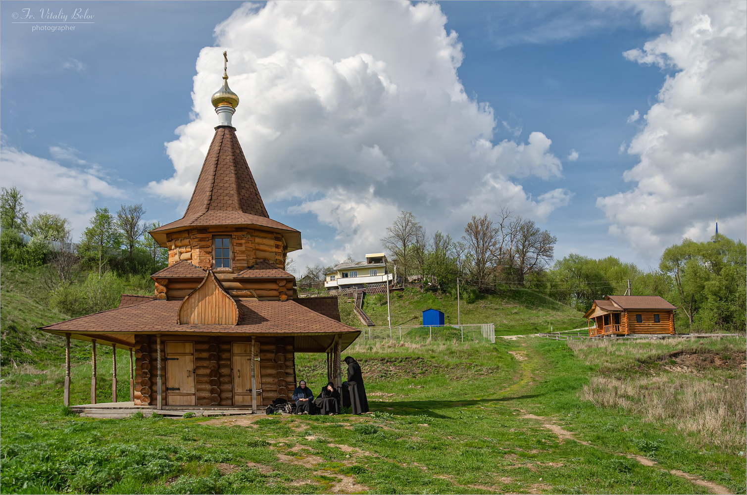 У святого источника великомученика Георгия Победоносца в селе Гремячево