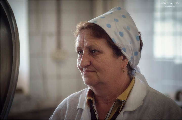 Портрет поварихи