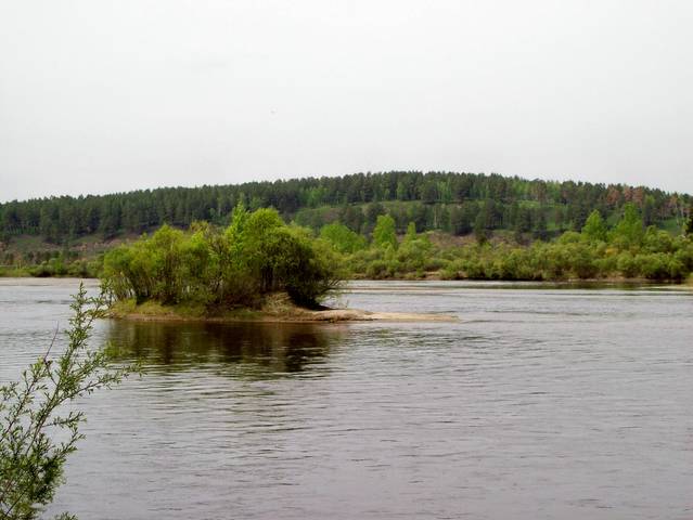 Пасмурный день на Иркуте
