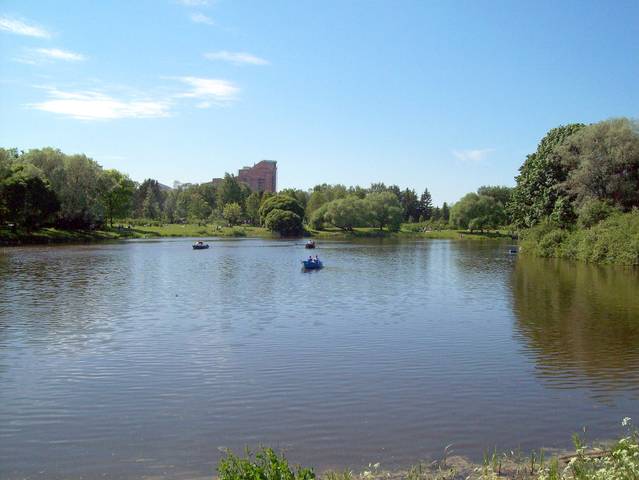 Южно-приморский парк. Пруд