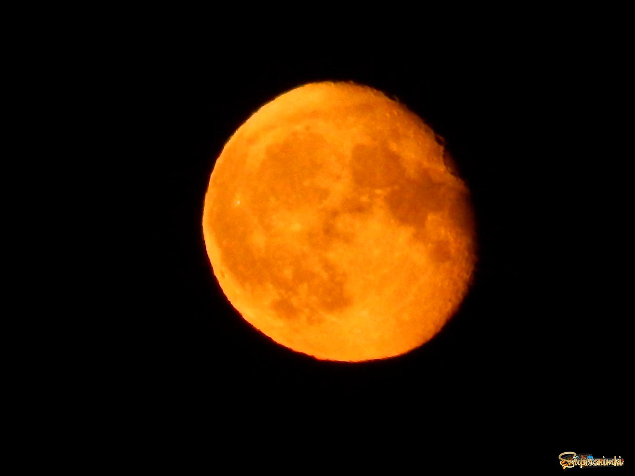 абрикосовая луна