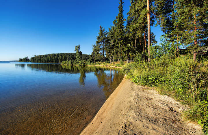 Уральский пляж