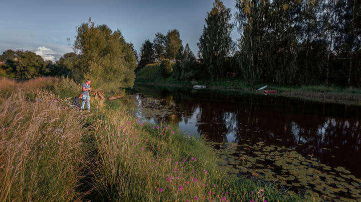 Вечерняя рыбалка
