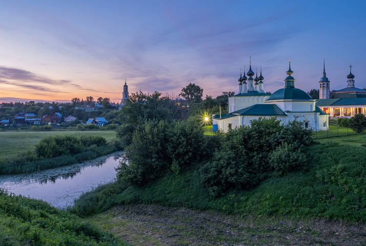 Суздаль. "Синий" час
