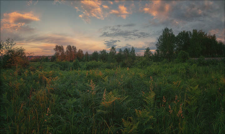 Вечерело