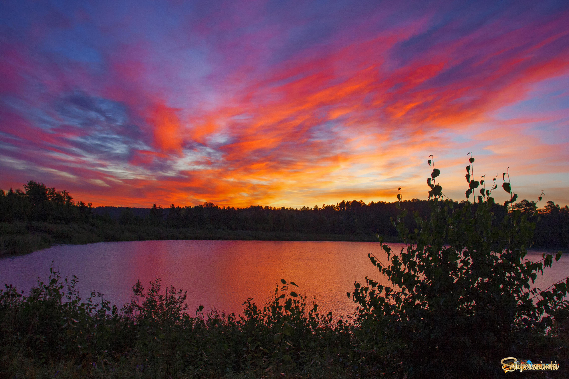 Восход на Карасевом озере.