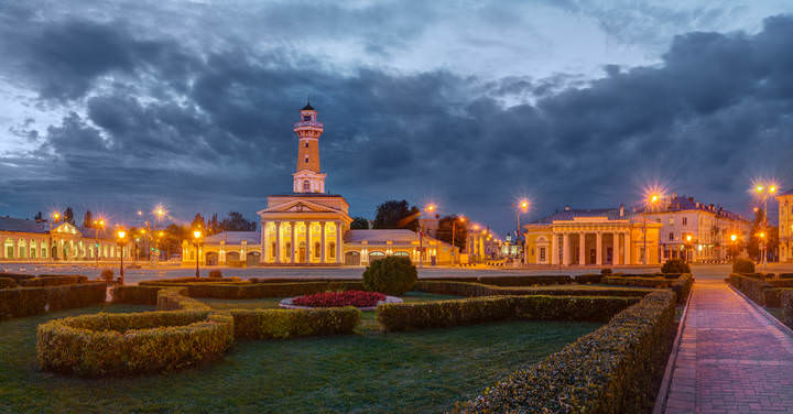 Кострома вечерняя