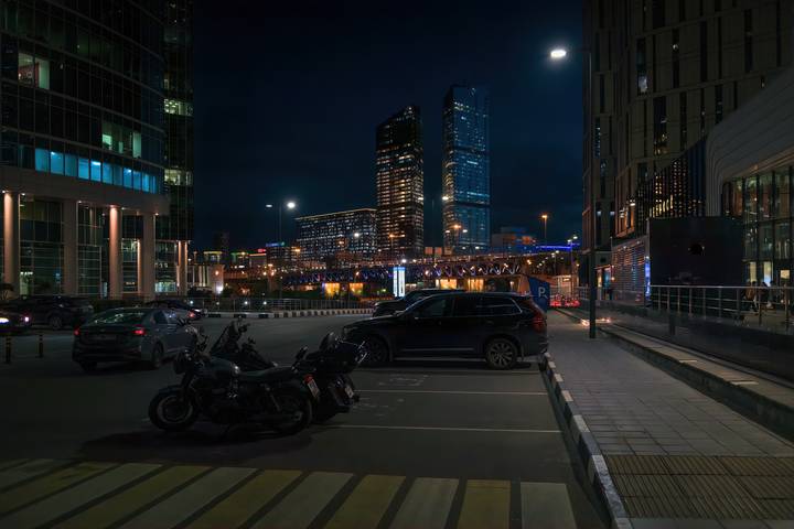 Возле Москва-Сити