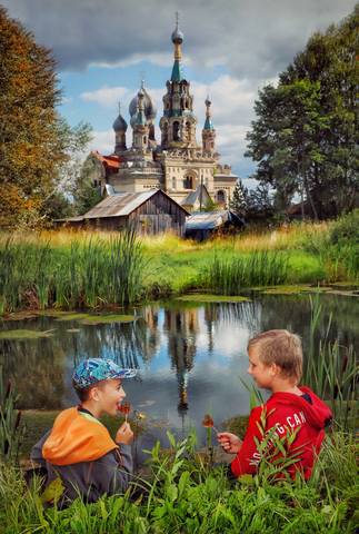По петушку