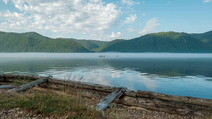 Утро на Ангарских хуторах.