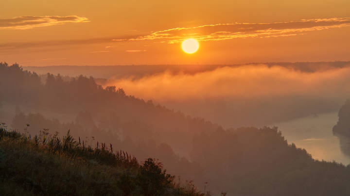 Rising sun