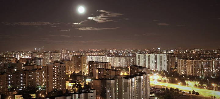 Засыпающая Москва