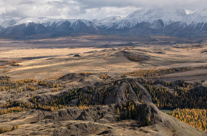 Курайская степь.
