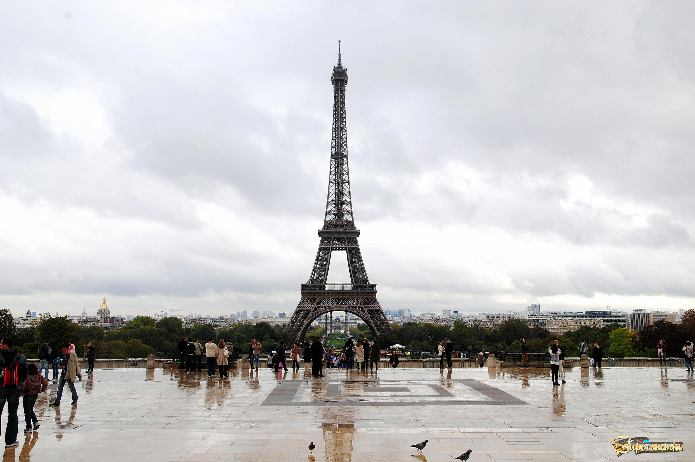 Парижанка N1 - под дождем