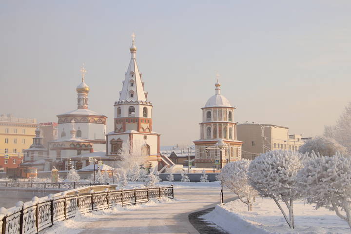 Зима в городе