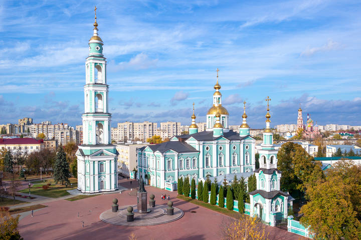 Спасо - Преображенский собор Тамбова.