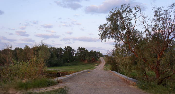 Дорога через р.Ачаирку.