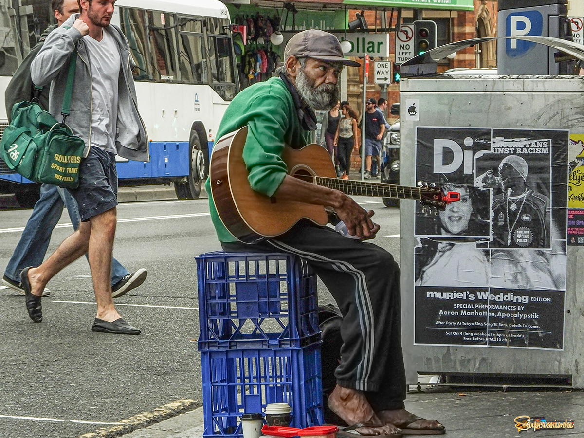 Бездомный гитарист