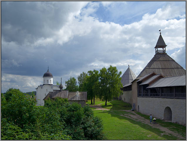 В Старой Ладоге.