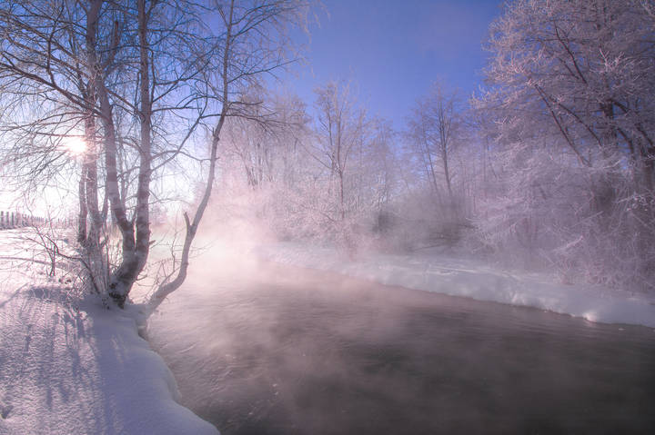 Морозное утро
