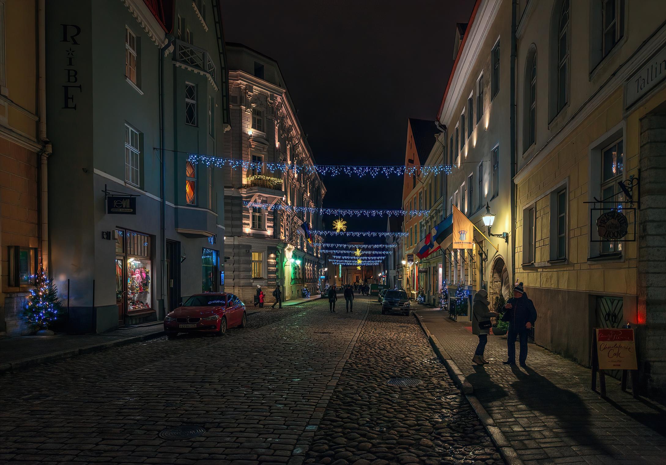 Улочки Старого города. Таллин