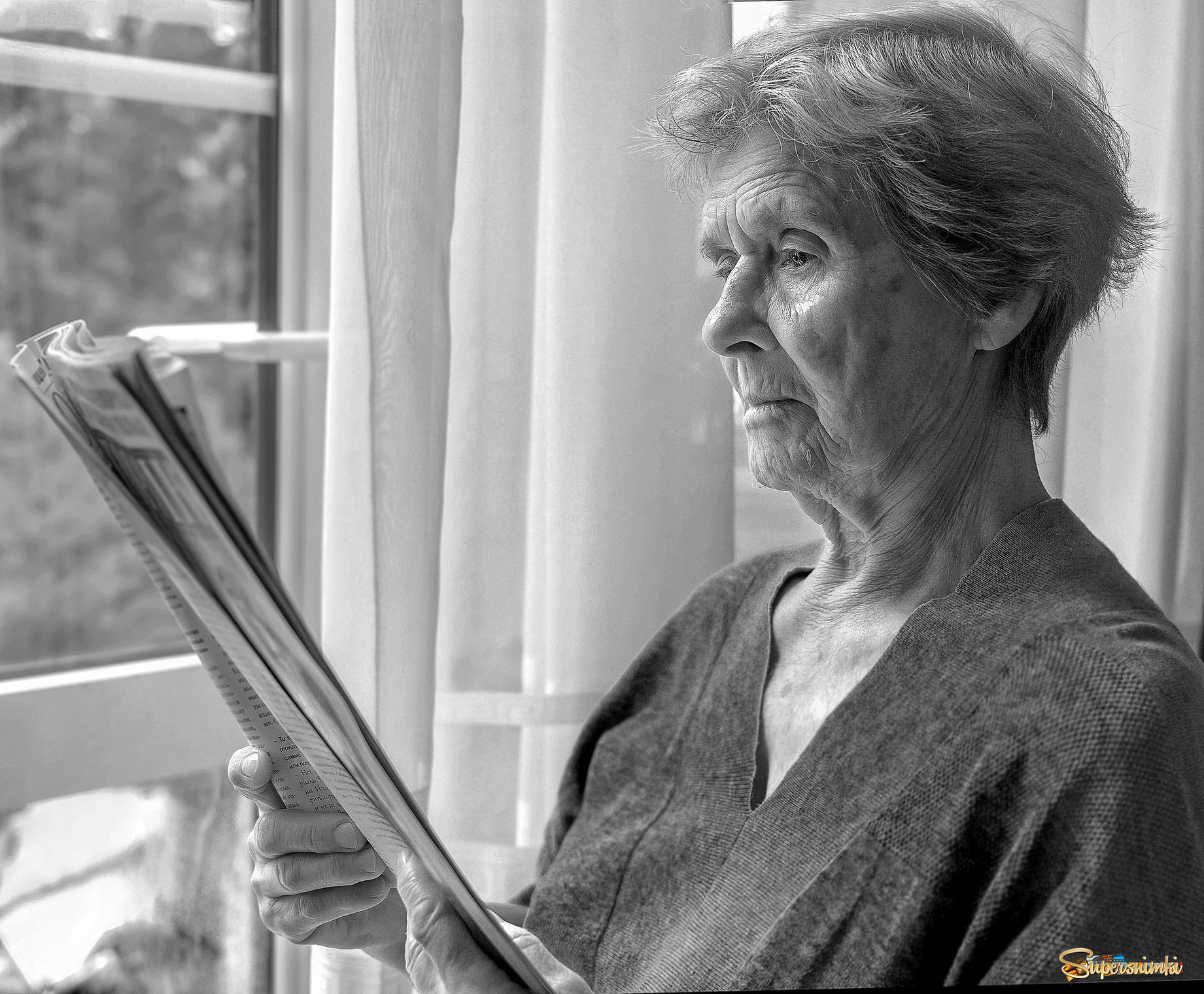 Бабушка Алевтина 91 год
